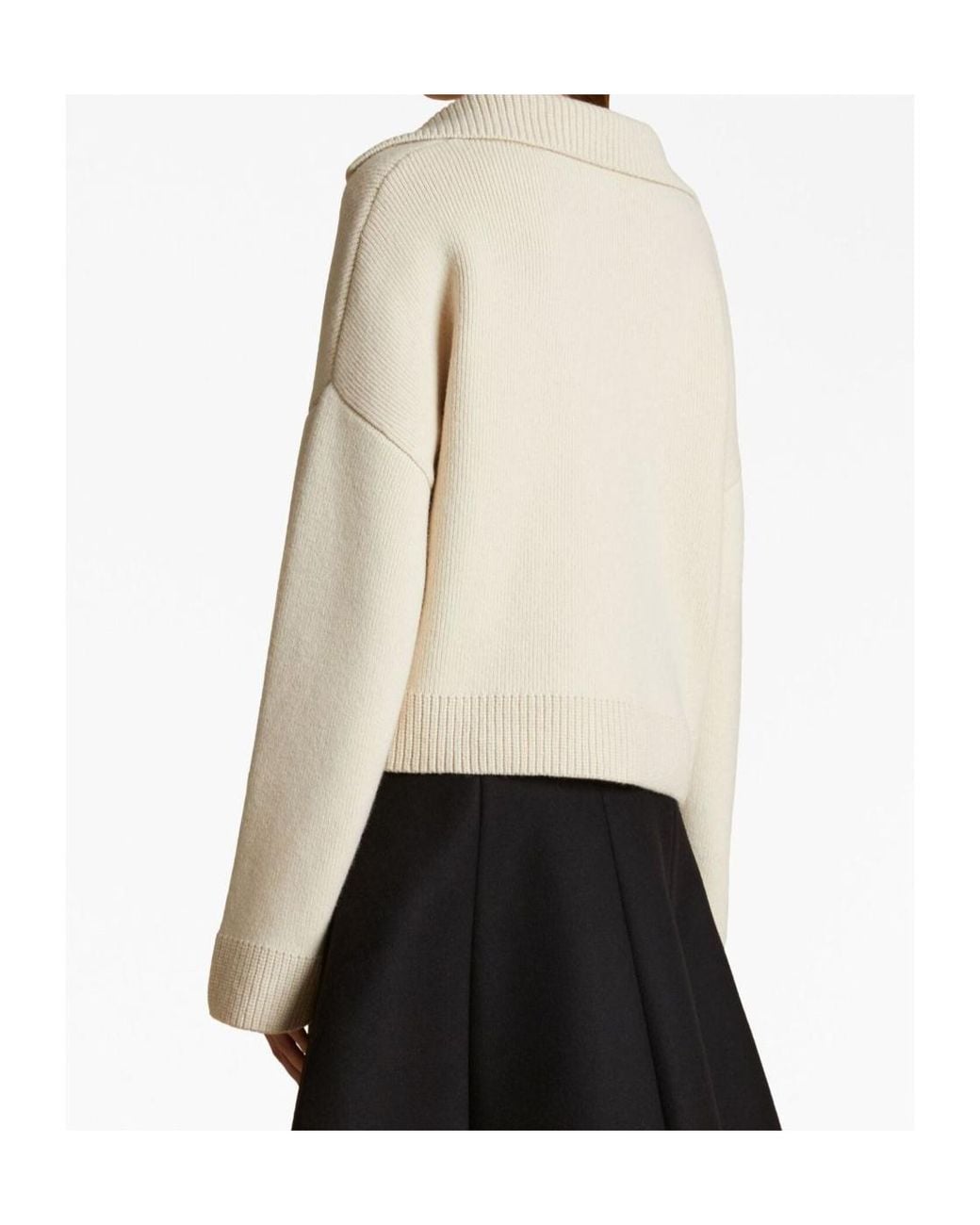 Khaite Natural The Fauna Cashmere Jumper