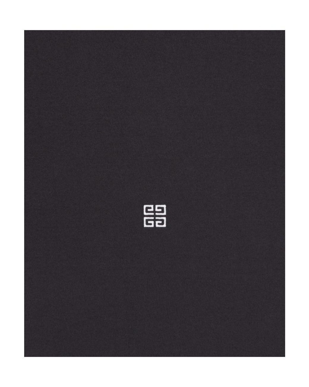 Givenchy Black Tk-Mx Crewneck T-Shirt for men