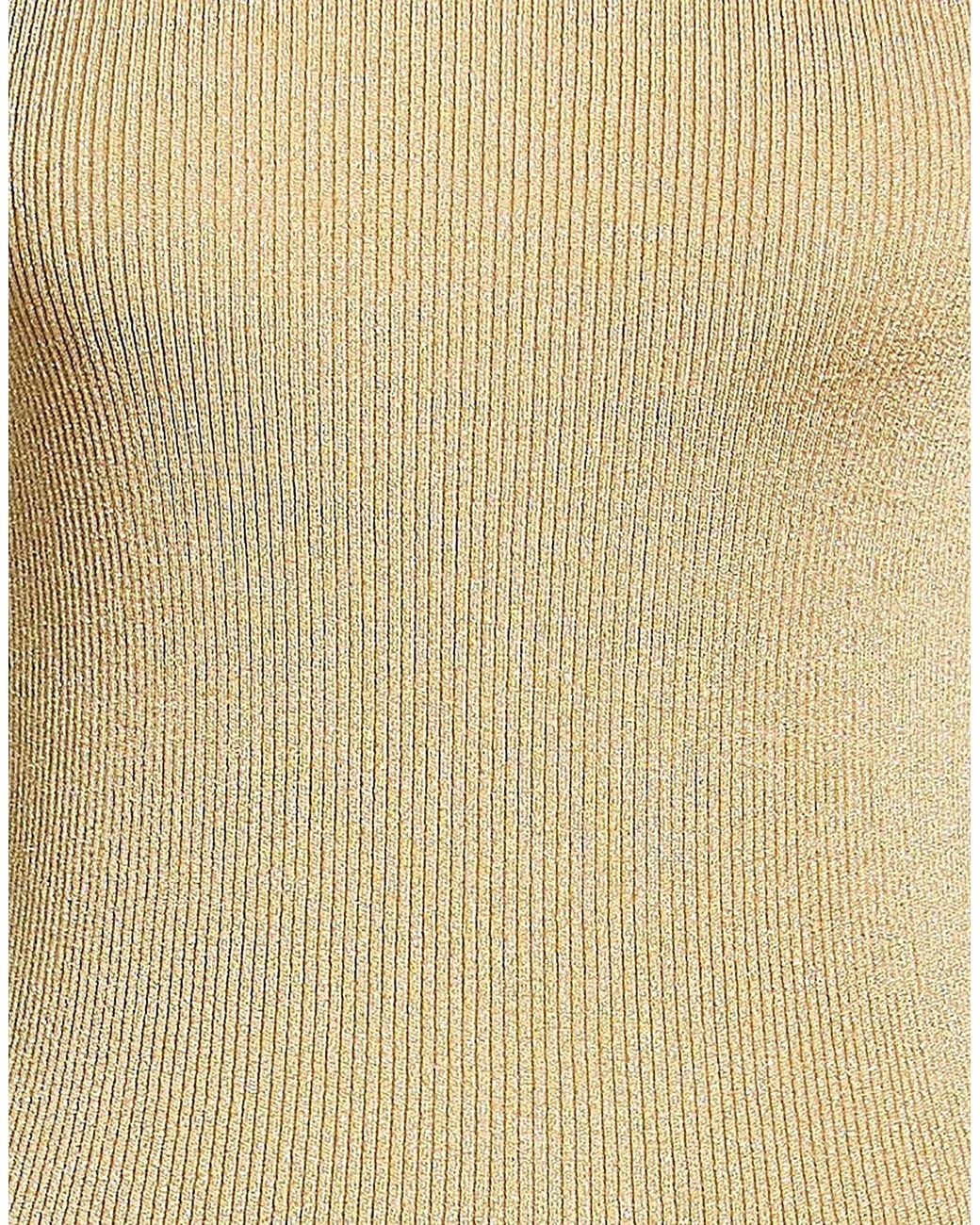 Dolce & Gabbana Natural Sleeveless Lightweight Knit Top