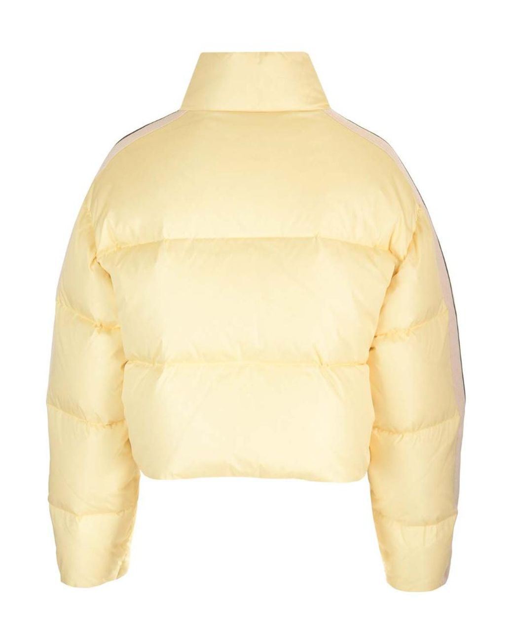 Palm Angels Yellow Puffer Polyamide