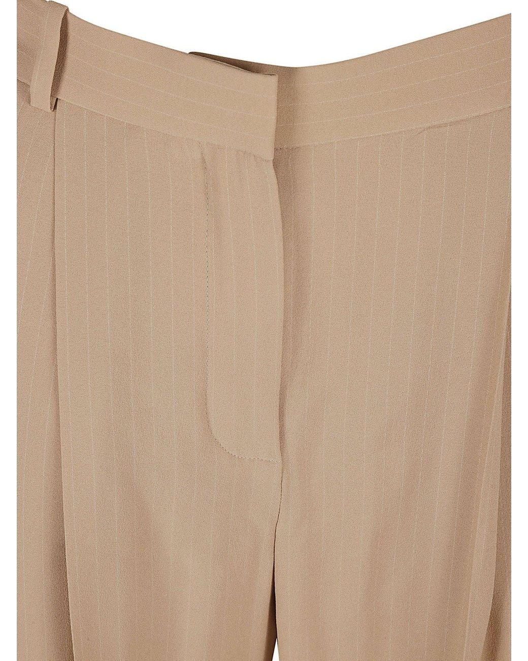 Loro Piana Natural Straight Concealed Trousers