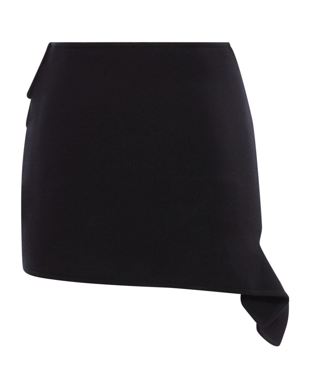 Courreges Black Courrèges Loop Knit Mini Skirt