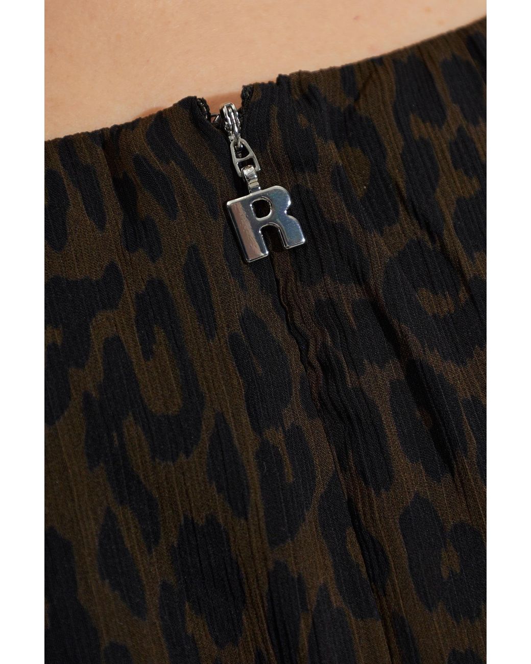 ROTATE BIRGER CHRISTENSEN Black Long-Sleeved Dress