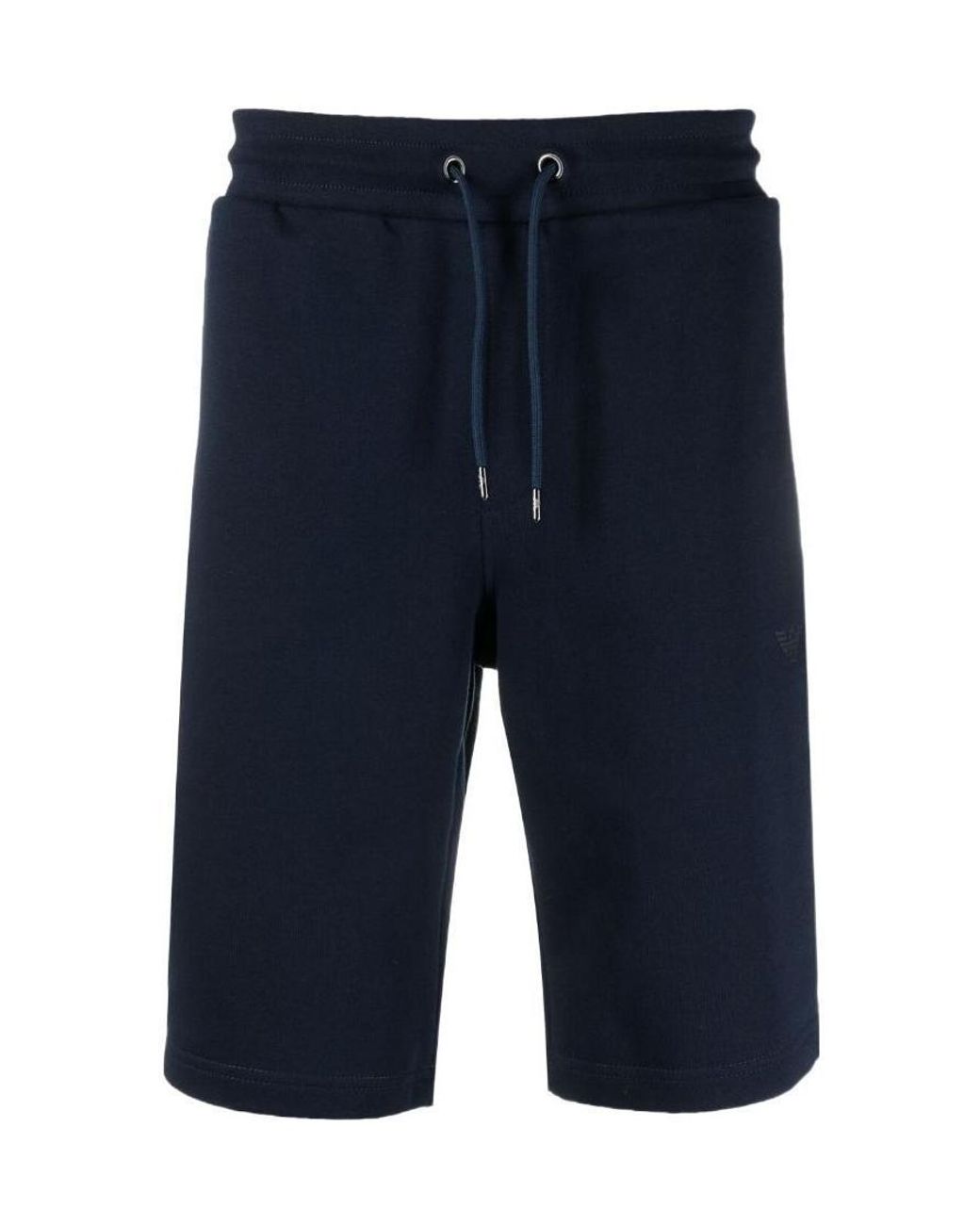 Emporio Armani Blue Drawstring Track Pants for men