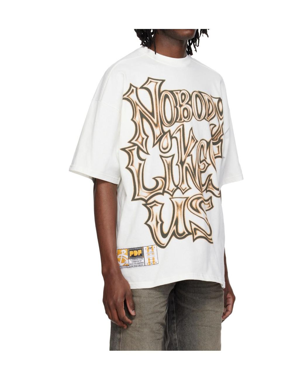 PDF CHANNEL White Graphic T-Shirt for men
