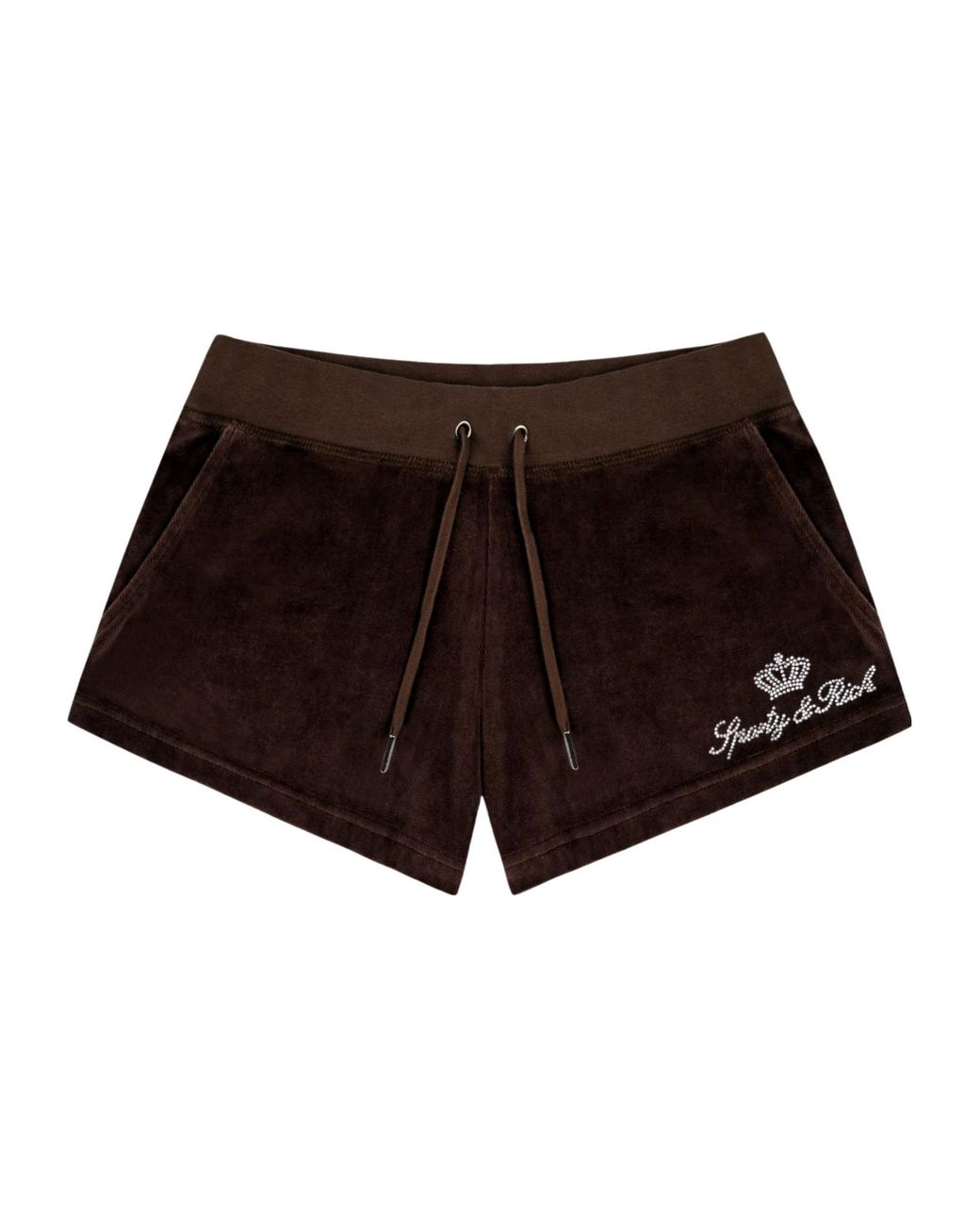 Sporty & Rich Multicolor Drawstring Shorts