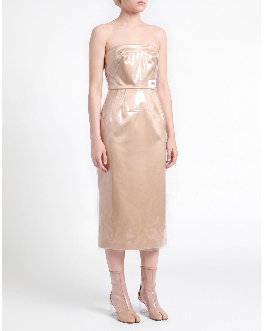 Dolce & Gabbana Natural Bodycon Dress