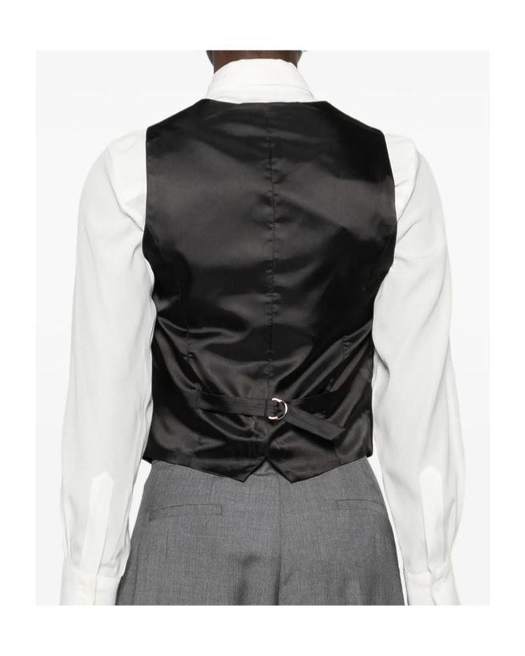 Frankie Shop Black Gelso Waistcoat