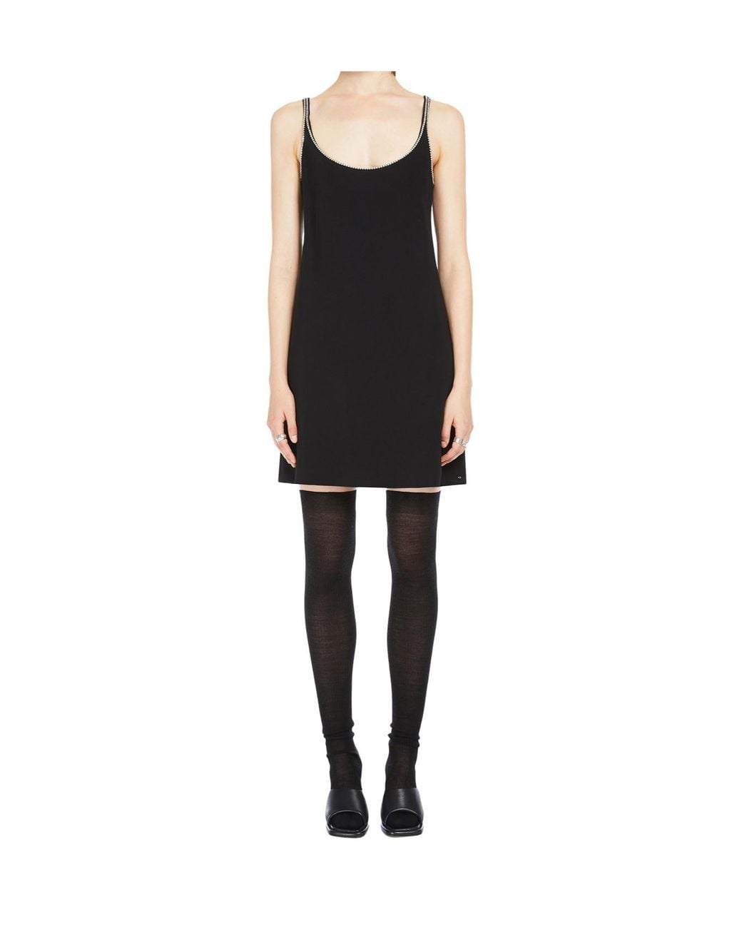 Sportmax Black Short Dresses