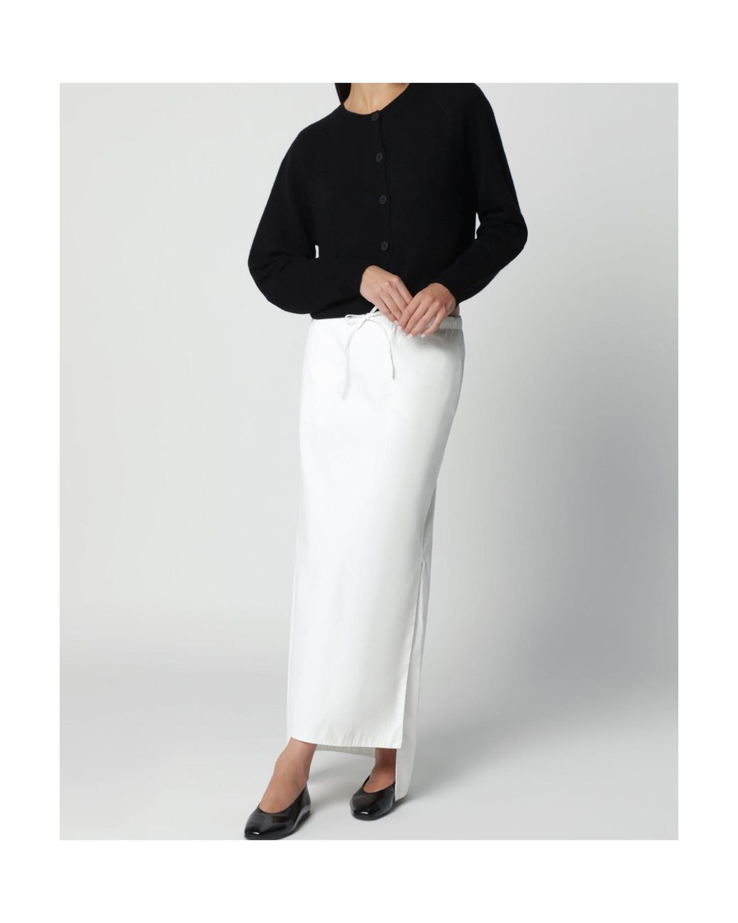 Loulou de Saison Black Crew Neck Cardigan