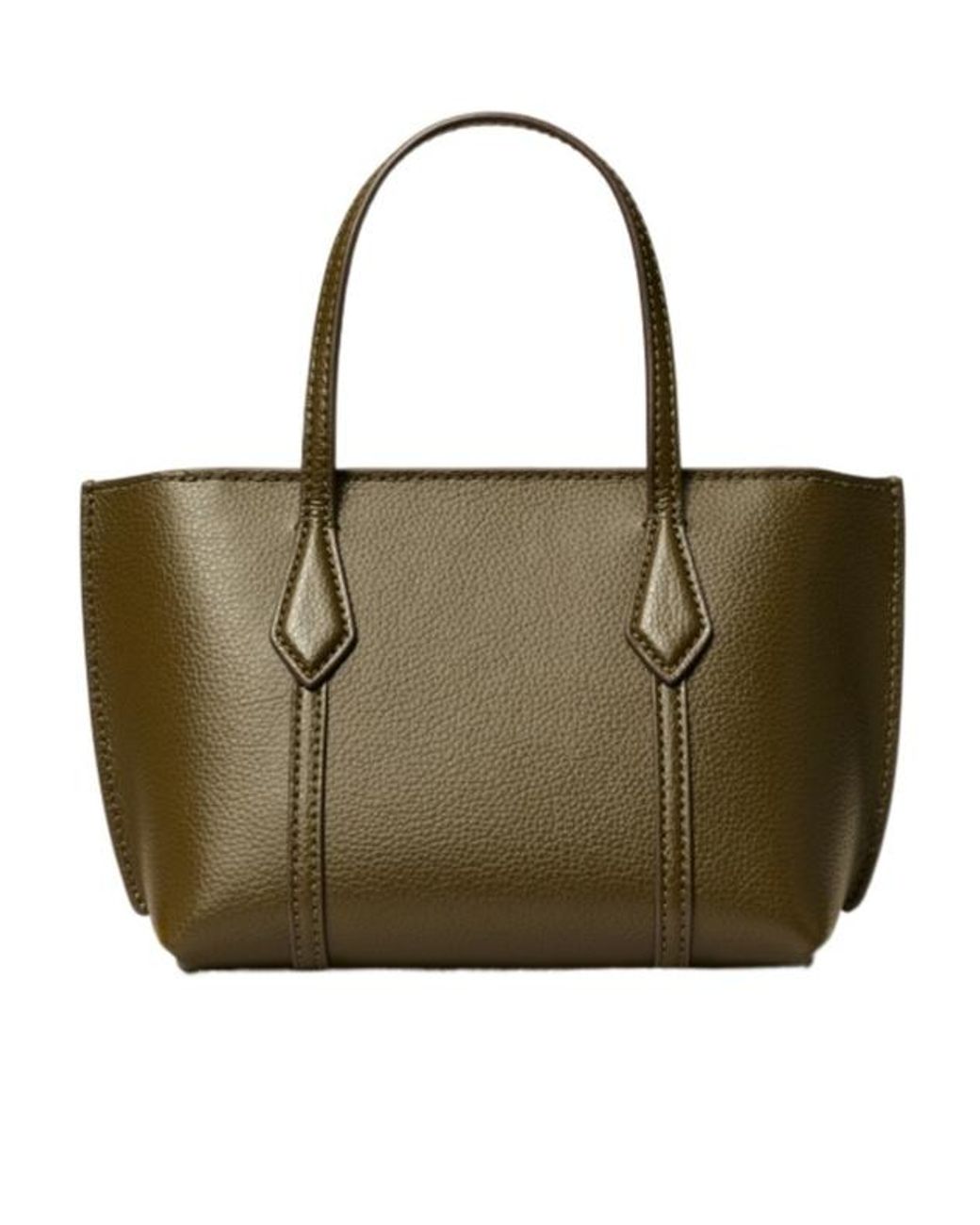 Tory Burch Green Mini Perry Tote