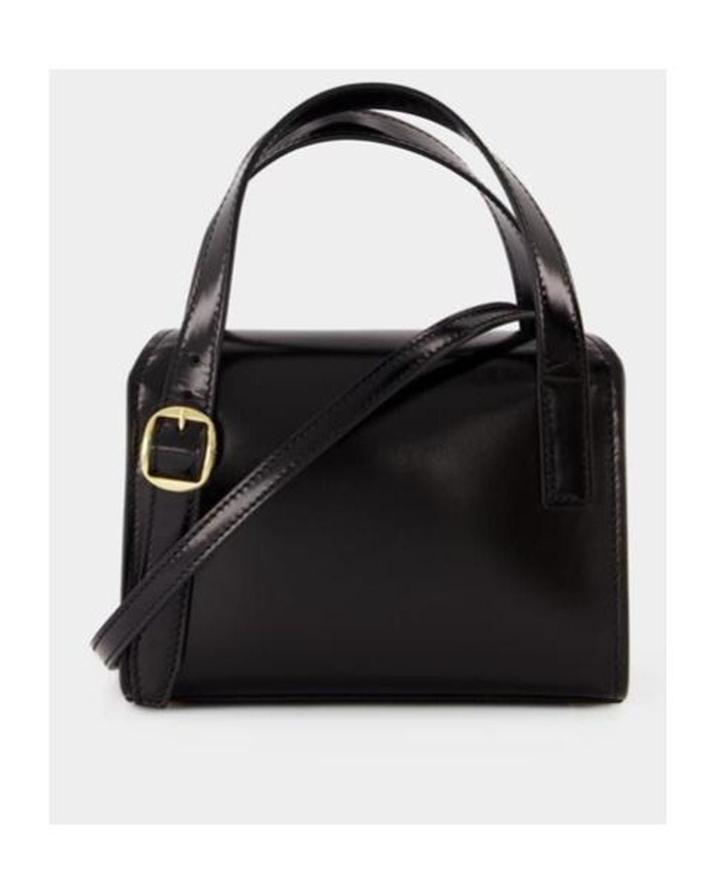 Coperni Black Mini Belt Cabas Tote Bag