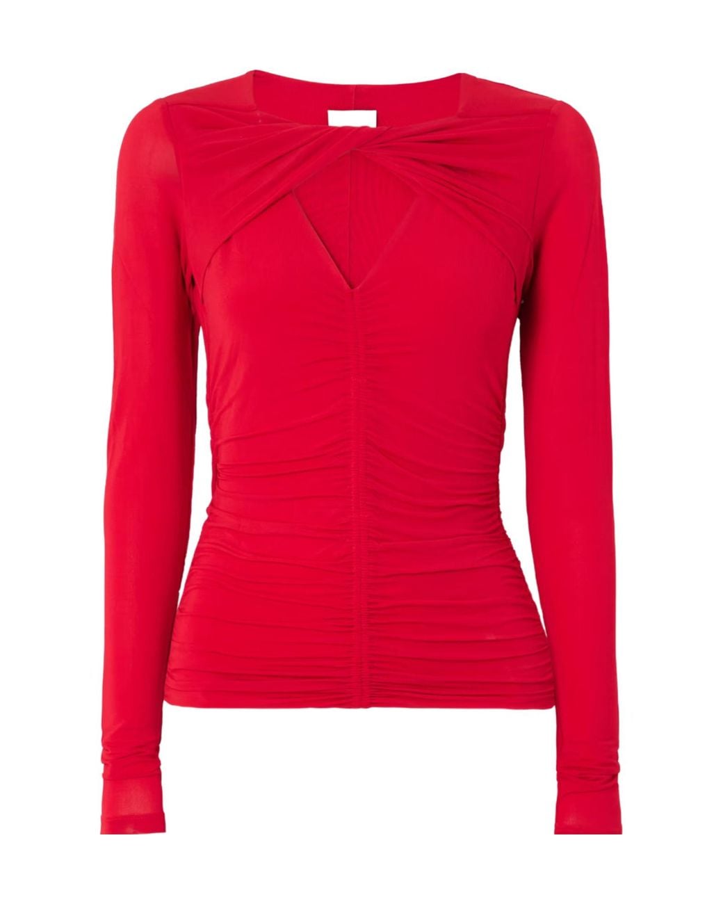 Isabel Marant Red Vandalia Top