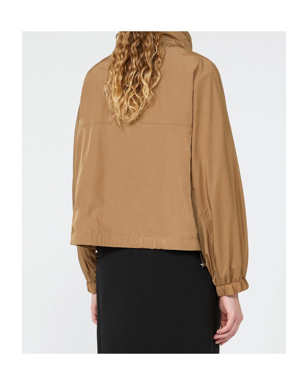 Weekend by Maxmara Brown Wkdnuraghe Water-Repellent Windbreaker