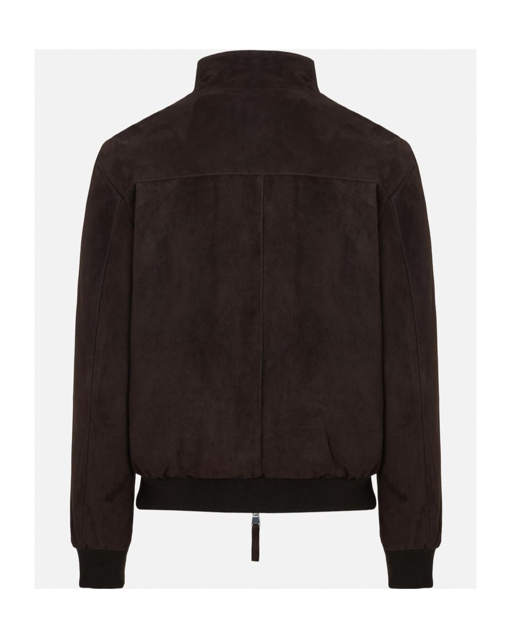 The Jack Leathers Black The Jackie Leathers Suede Zip Jacket for men