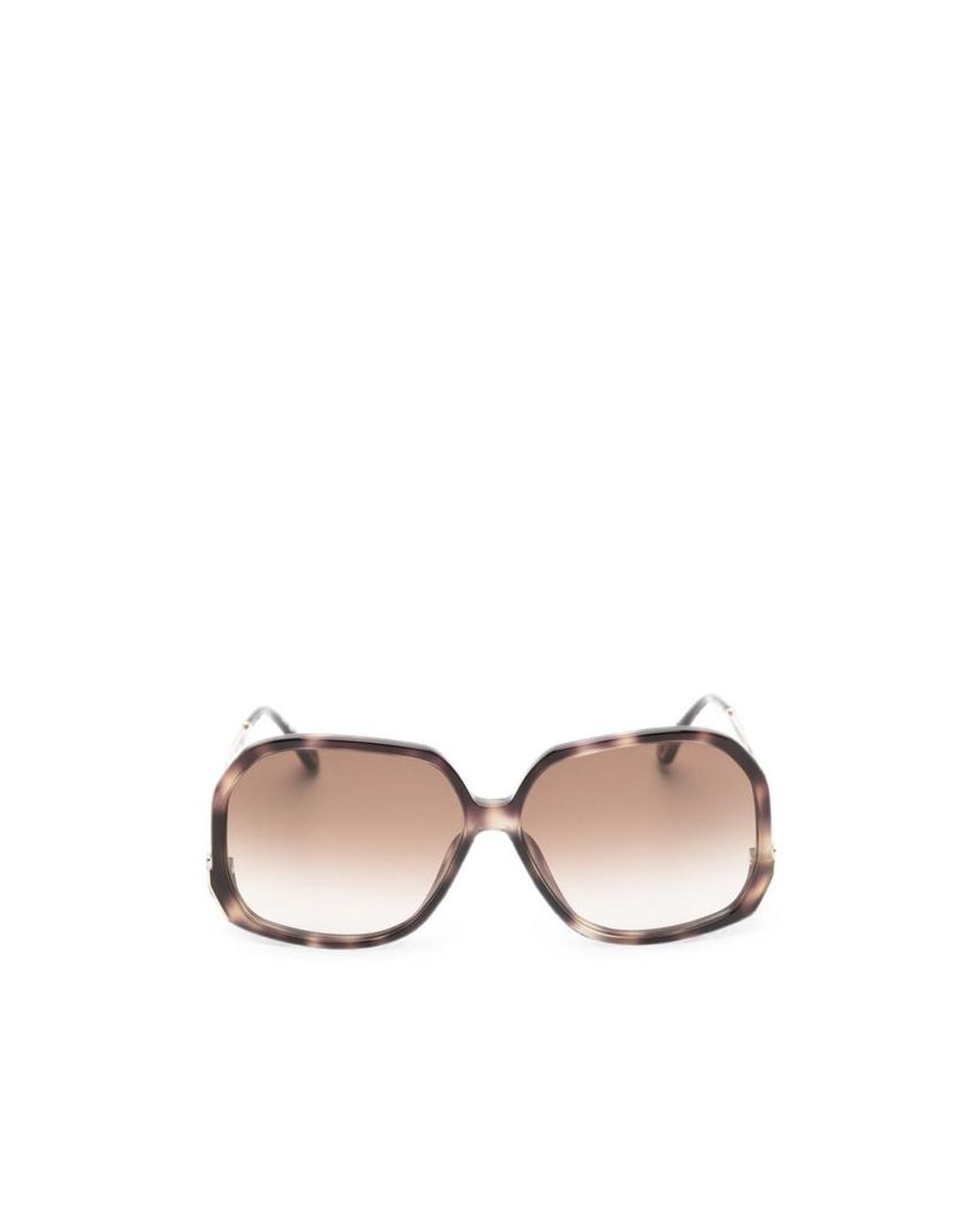 Chloé Pink Chloé Geometric Gradient Lens Sunglasses