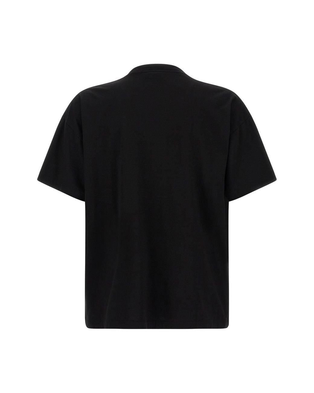 Gucci Black Embroidery Jersey T-Shirt for men