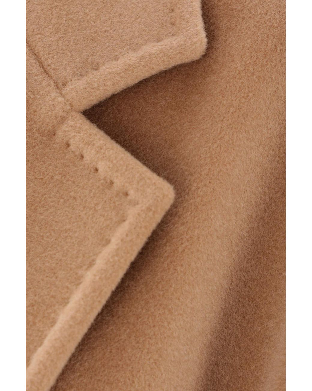 Max Mara Brown Locri Belted Long-Sleeved Coat