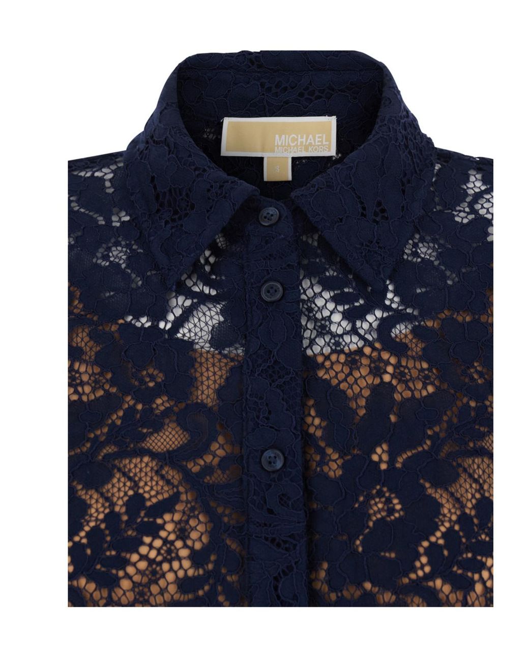 MICHAEL Michael Kors Blue Lace Shirt