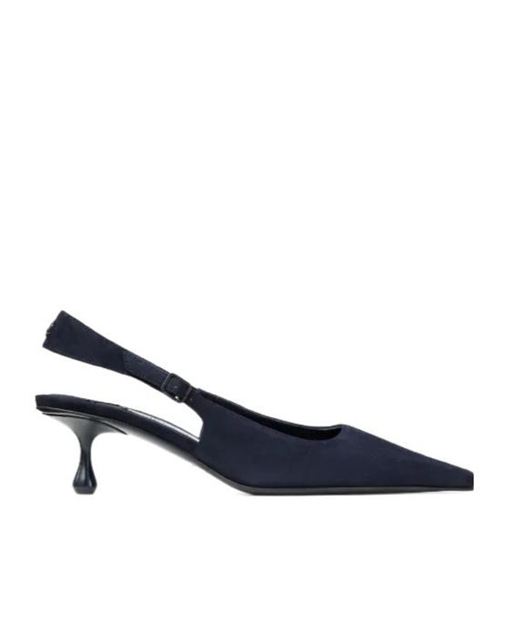 Jimmy Choo Blue Amel Buckle Strap Pumps