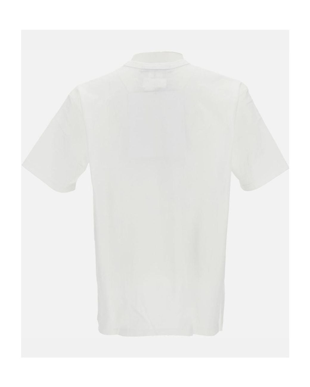 Junya Watanabe White Photographic-Printed Crewneck T-Shirt for men