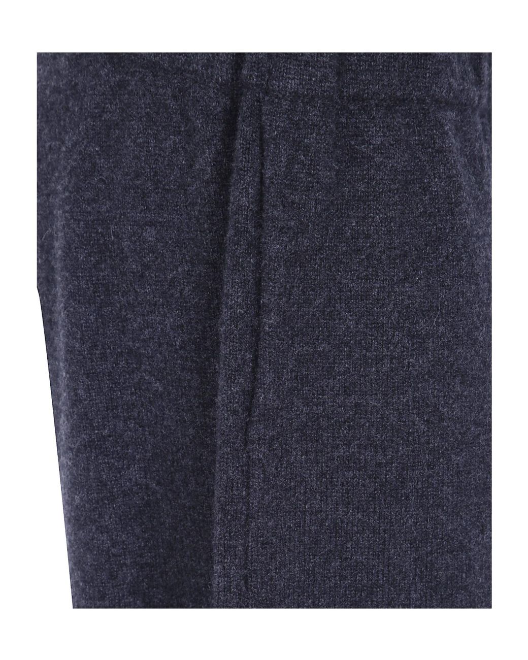 Uma Wang Blue Elastic Waist Casual Pants
