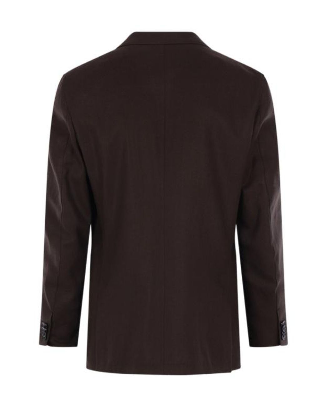 Zegna Black Double Breasted Jacket for men