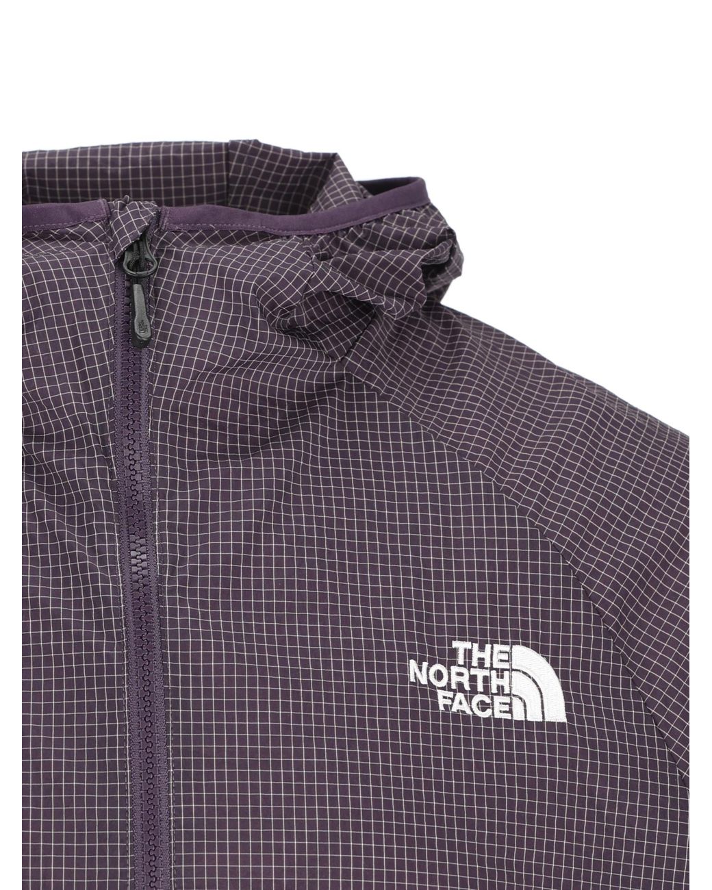 The North Face Purple Nse Windbreaker Hooded Jacket for men