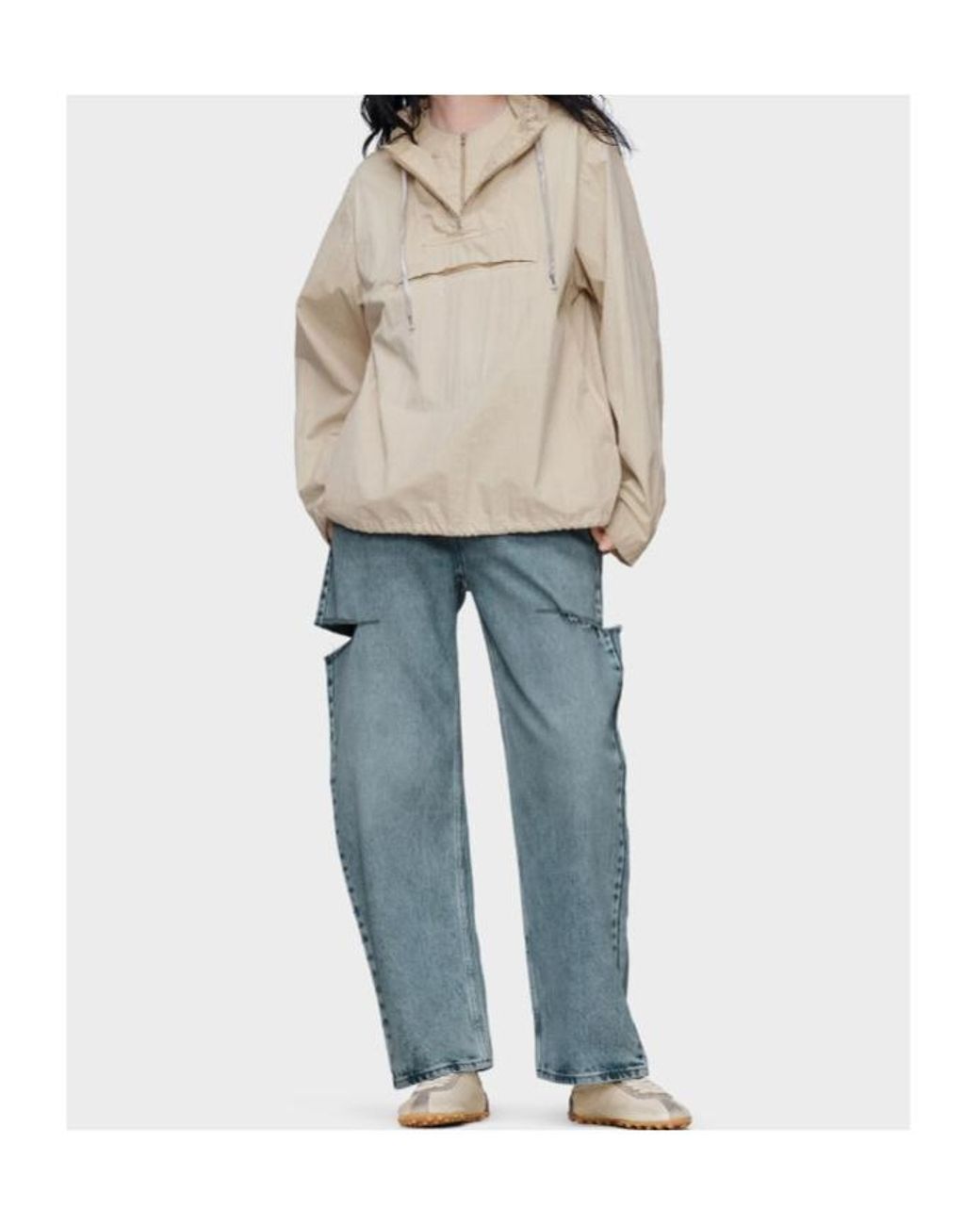 Maison Margiela Natural Cotton Caban
