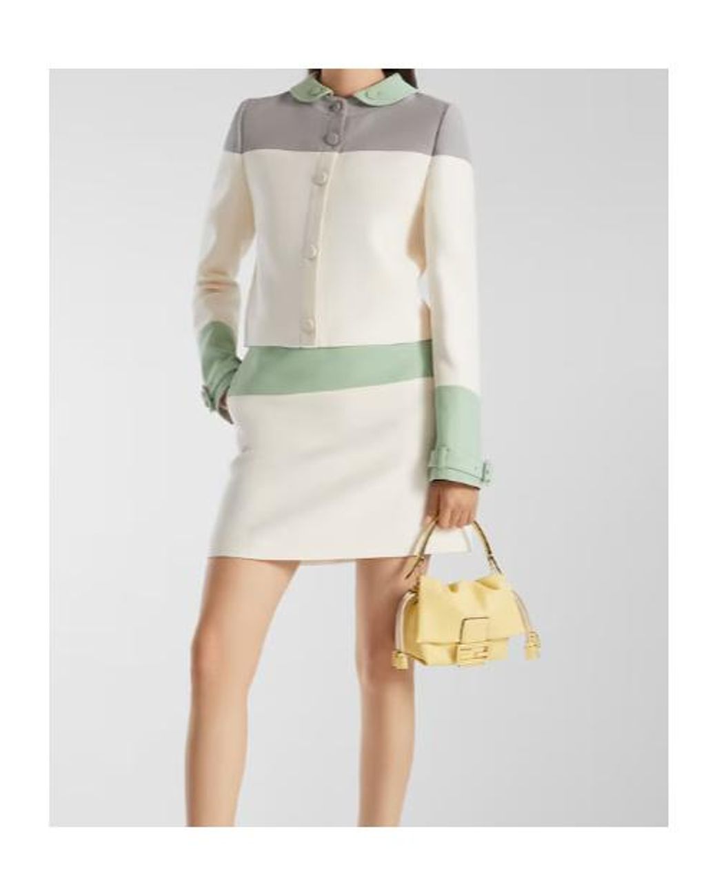 Fendi Green Fantastic Future Skirt