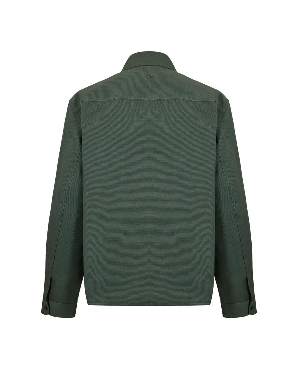 KENZO Green Shirt Jacket for men