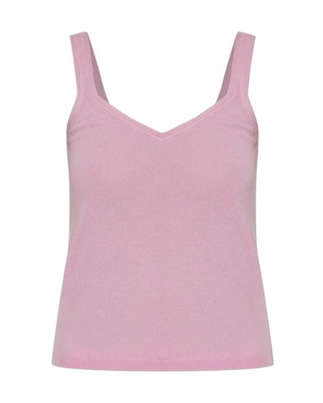 Posse Pink Petra V-Neck Knitted Top