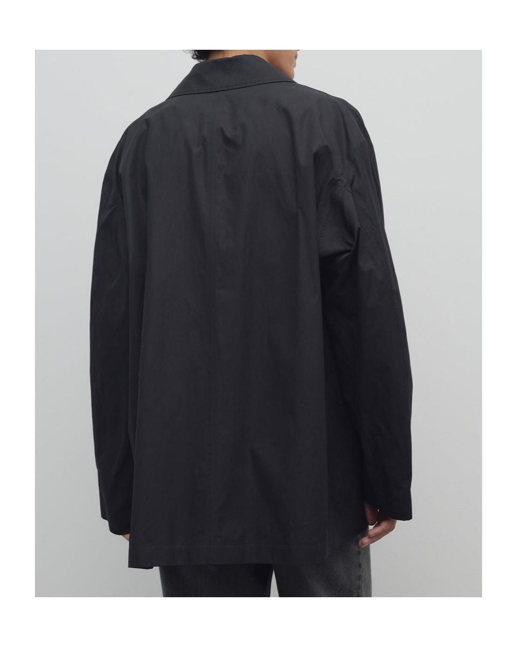 The Row Black Noe Jacket for men