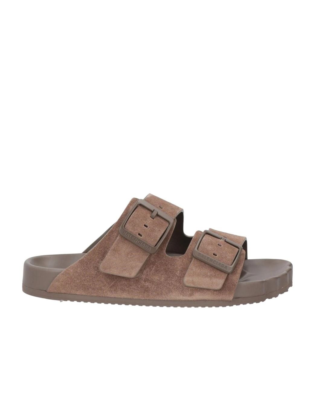 Balenciaga Brown Technical Sandals