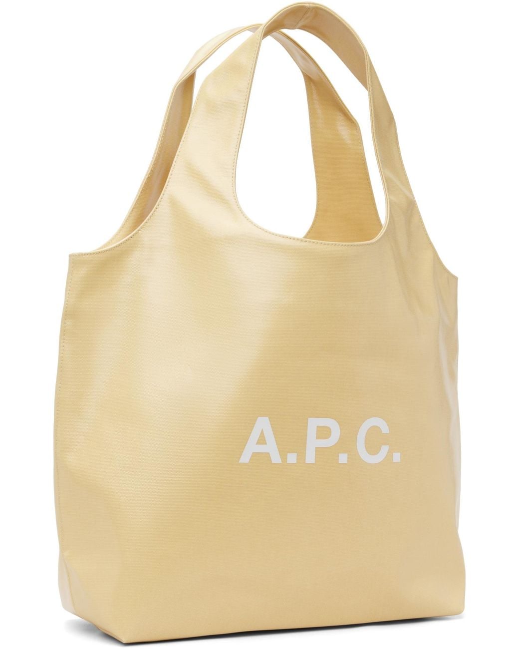 A.P.C. Natural Ninon Shopper Tote Bag for men