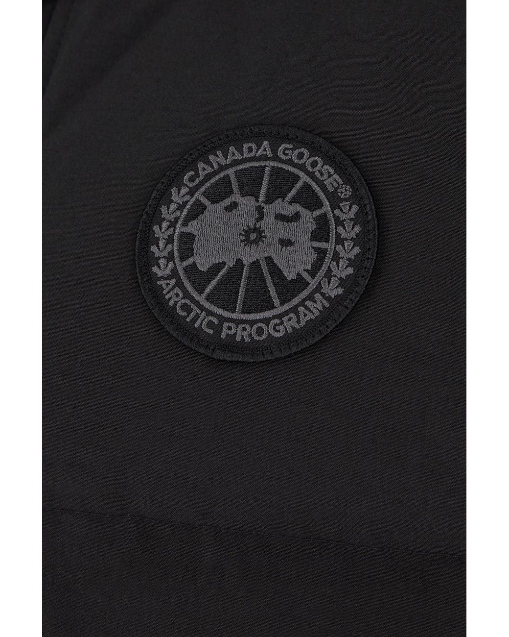 Canada Goose Black Apos;S Garson Label Vest for men