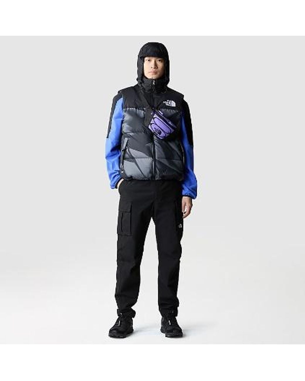 The North Face Black 1996 Retro Nuptse Puffer Vest for men