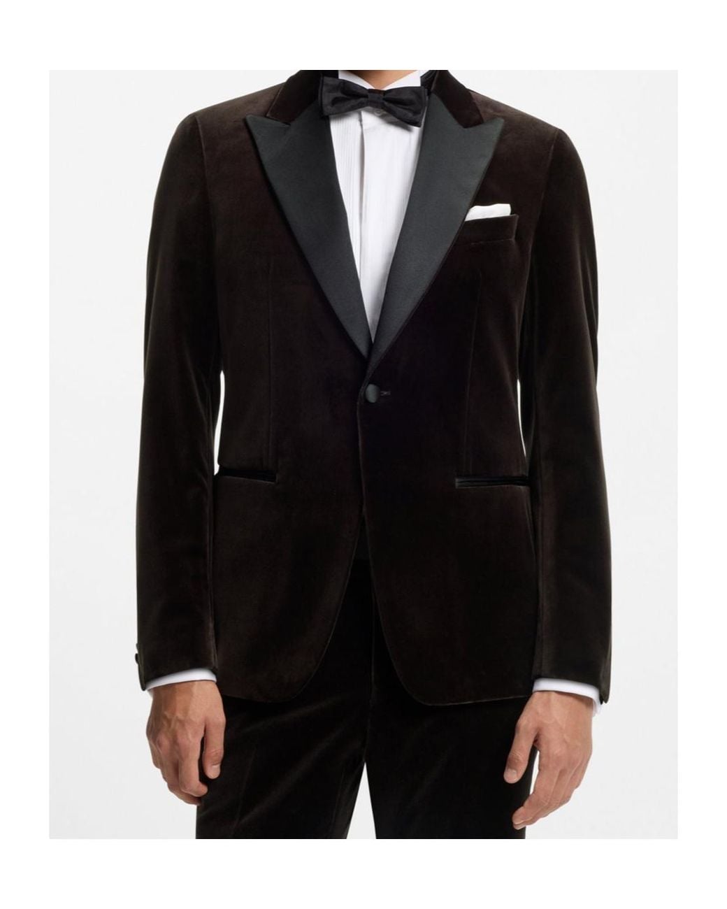 Boss Black Slim-Fit Tuxedo Jacket for men