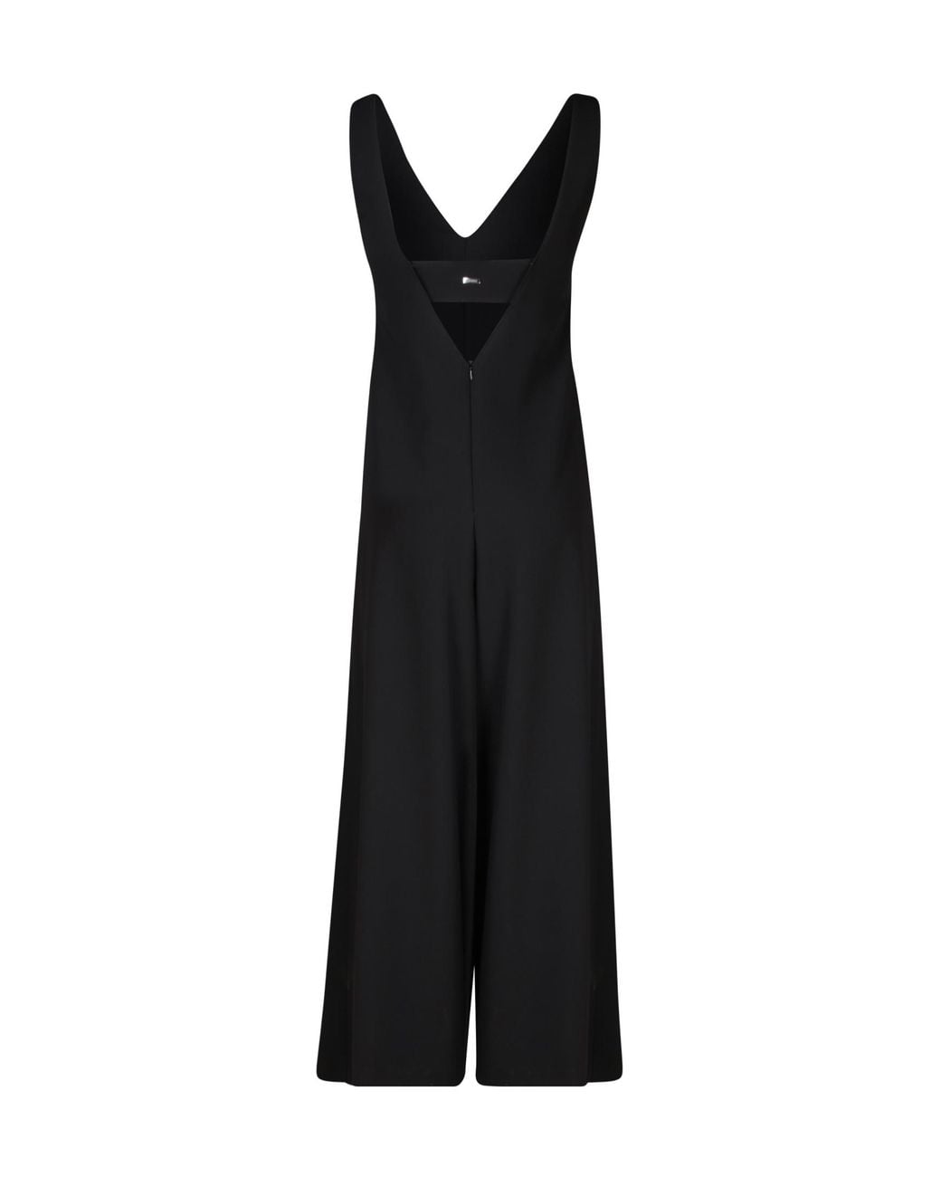 Herno Black Relaxed Fit Wide Leg Jumpsuit