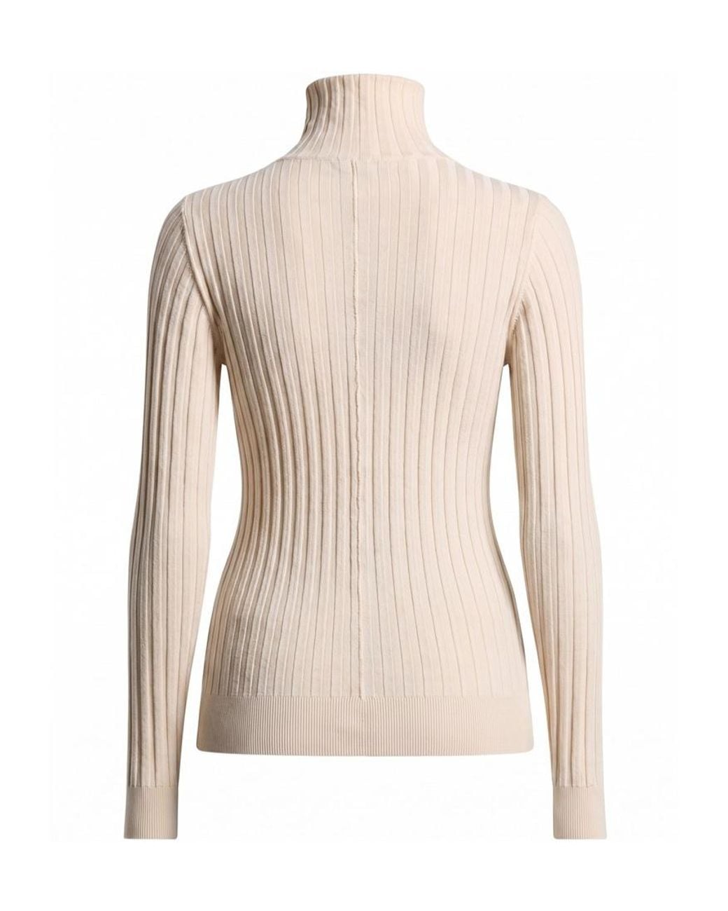 Peserico Natural Roll-Neck Long Sleeved Jumper