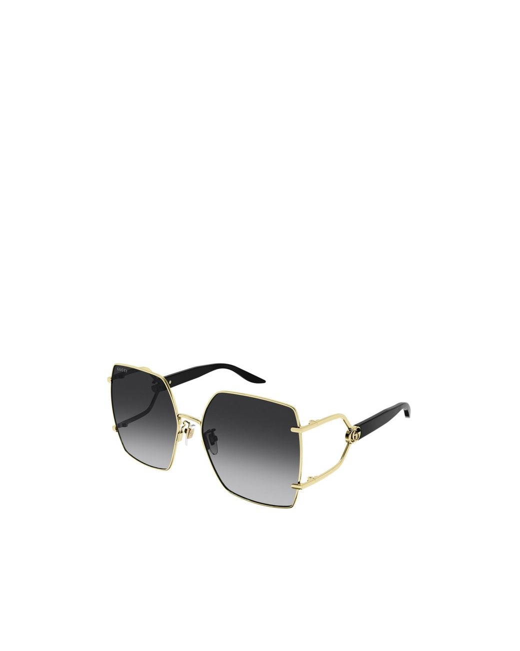 Gucci Black Eyewear Square Frame Sunglasses