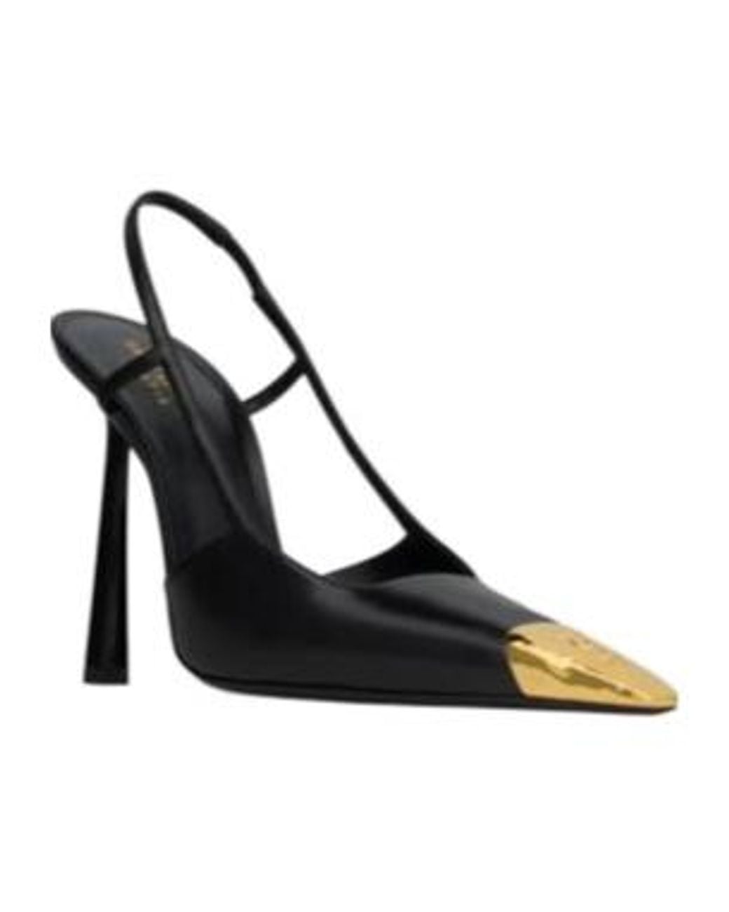Saint Laurent Multicolor Jeanne Slingback Pumps