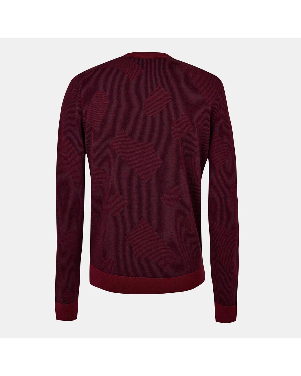 Boss Purple Motivo Jumper for men