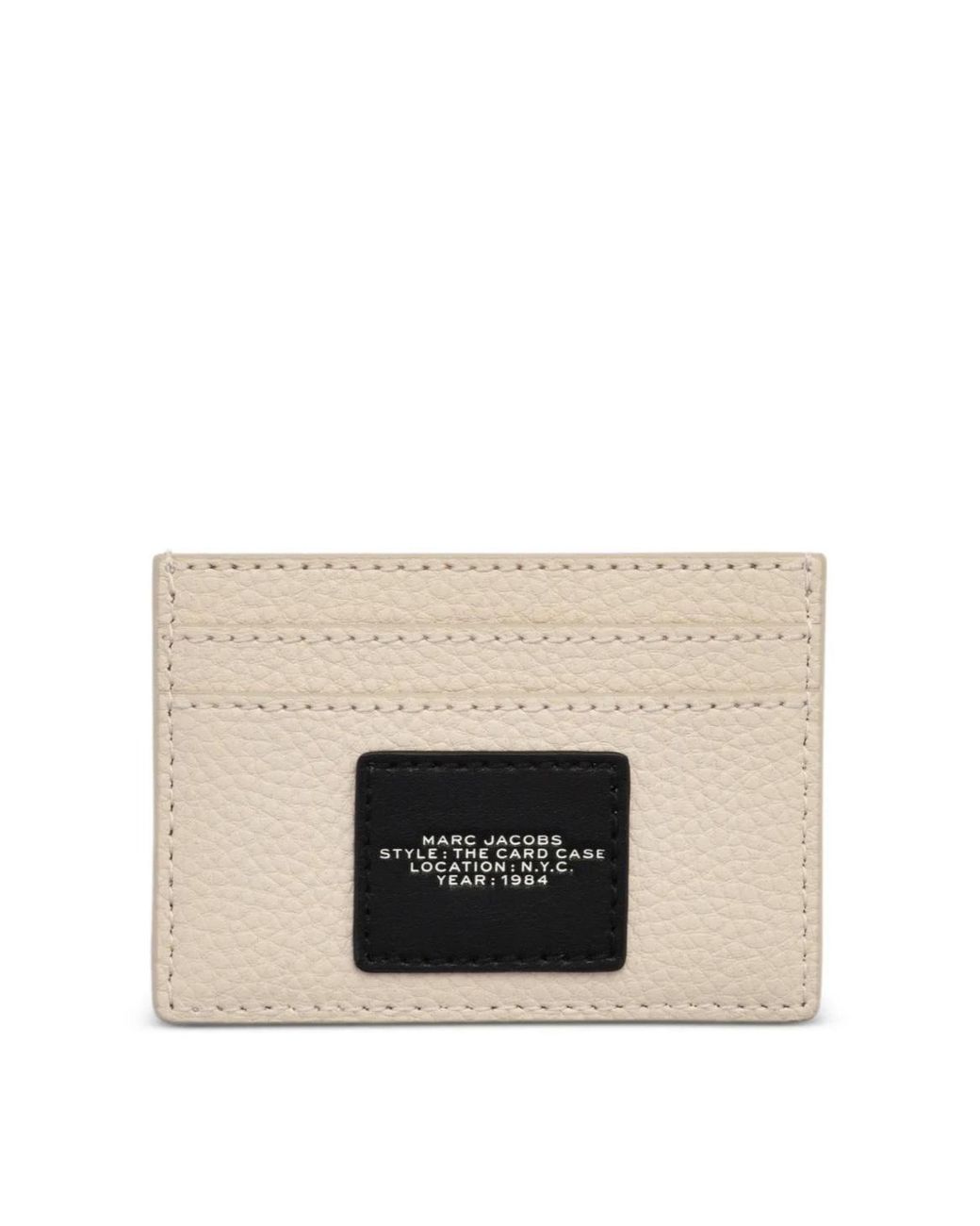 Marc Jacobs White The Camp Patchwork Card Case