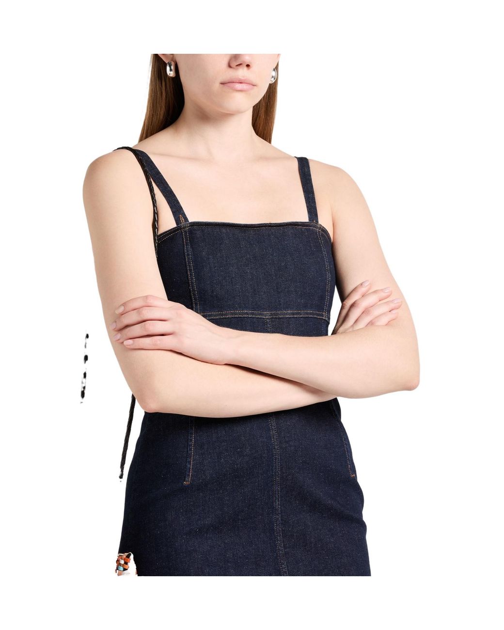 Weekend by Maxmara Blue Slim-Fit Denim Skirt