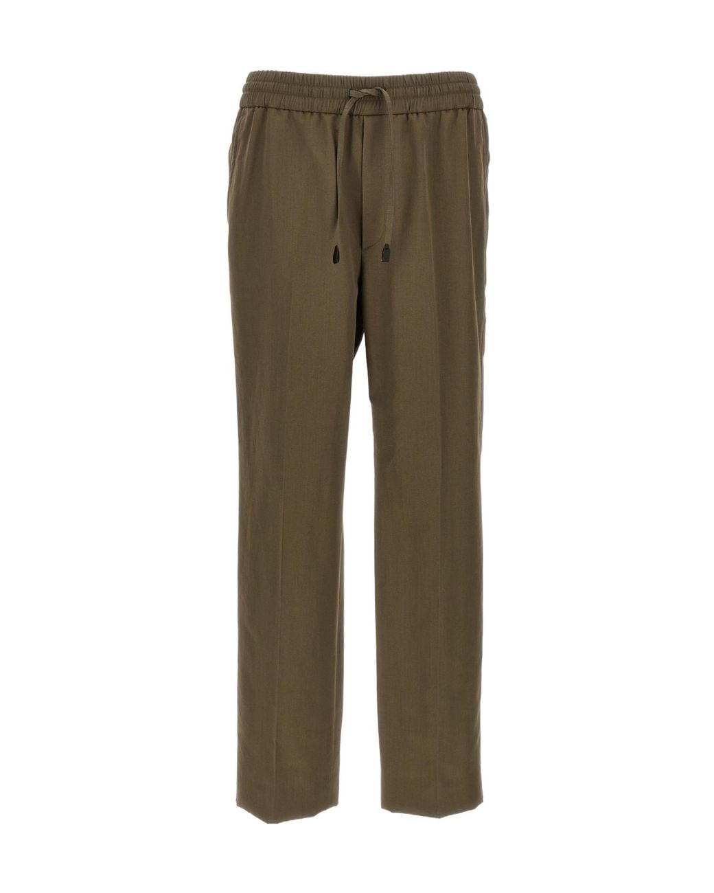 Brioni Green Asolo Tailored Fit Pants for men