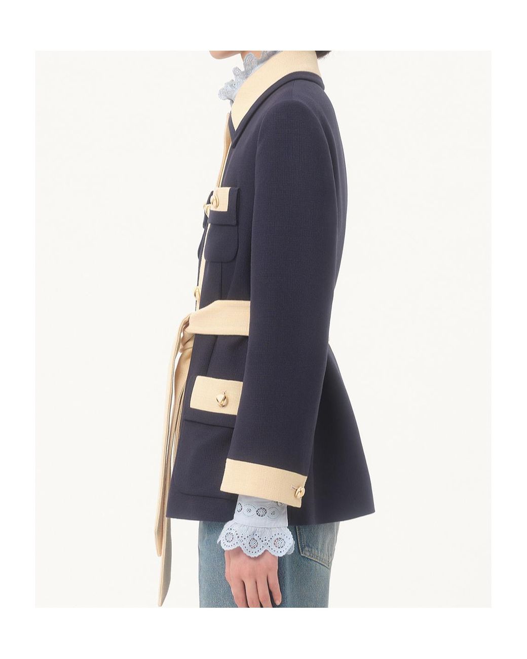 Valentino Blue Caban