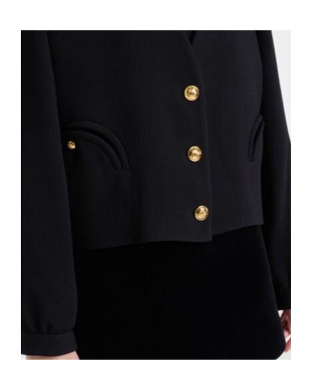 Blazé Milano Black Loose Blazer