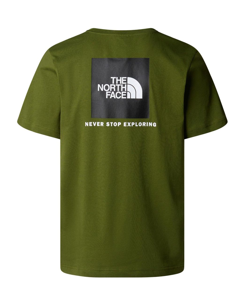 The North Face Green Regular Fit T-Shirt for men