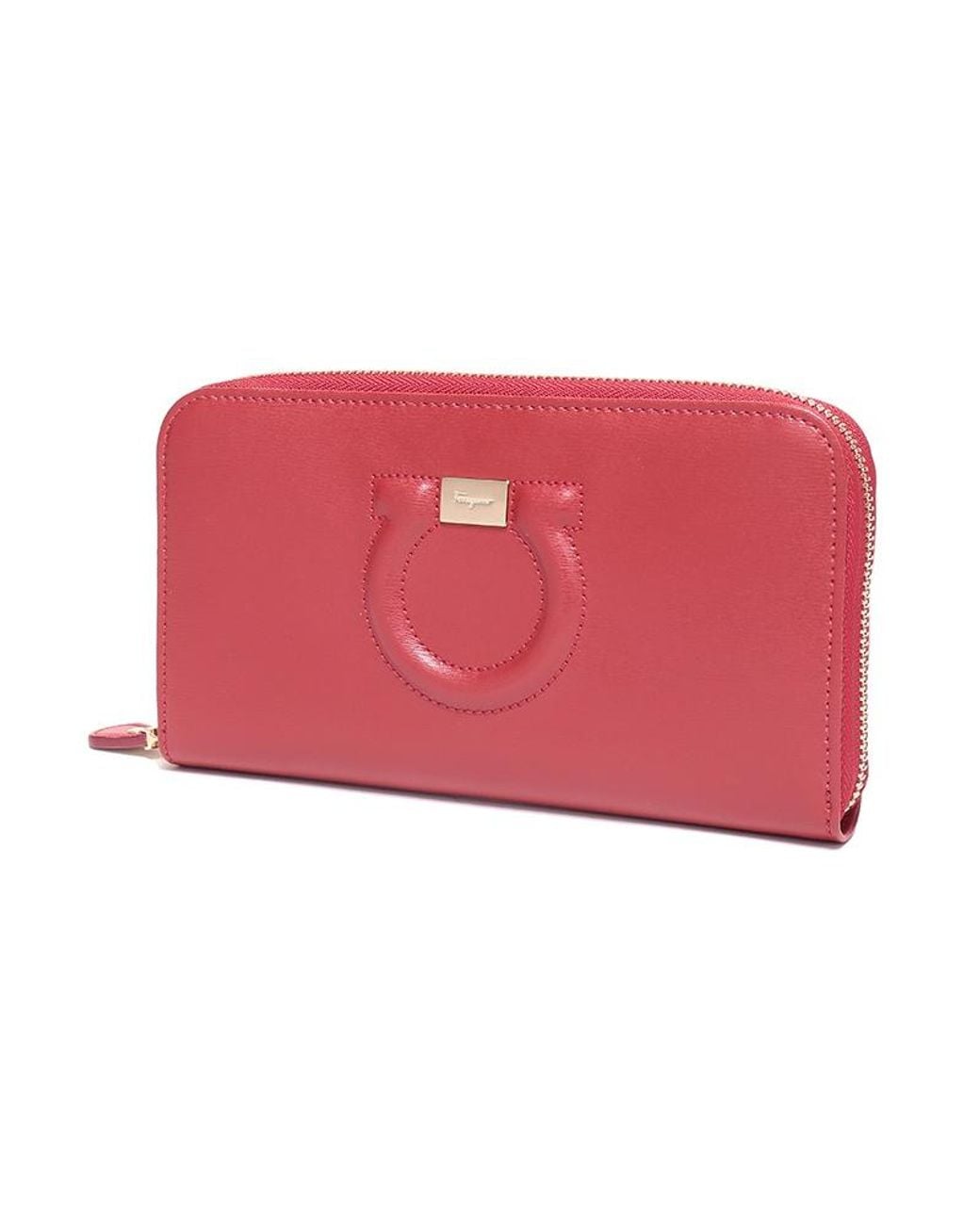 Ferragamo Pink Long Wallet